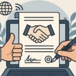 Umowy Zawierane na Odległość | Poradnik Prawny 2025 - Radca Prawny Szczecin | Kancelaria Proksa